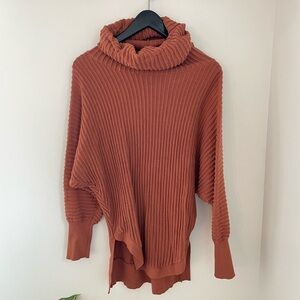 Papillon cozy funnel neck sweater